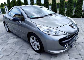 Peugeoy 207 CC 1.6 HDI 2008 Rok Klima Skóry Cabrio