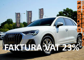 Audi Q3 S-LINE skóra FUL LED parktonik NAWI alusy zawieszenie ADC pelna el…