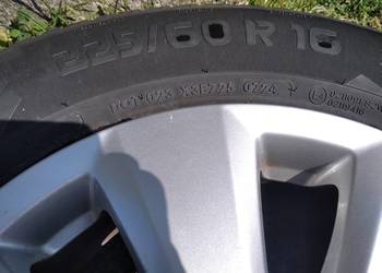 Komplet kół 16 Audi orginalne felgi +Nowe  VREDESTEIN QUATRAC opony