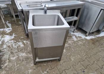 Zlew Gastronomiczny 1 Komorowy Z Drzwiami 55/50/85