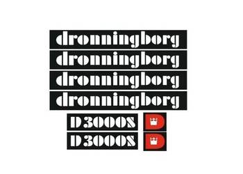 Naklejki naklejka oklejenie Dronningborg D 3000S Zamiennik