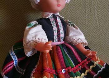 Lalka regionalna cepelia polska + Lalka dziadka leśnego , PRL