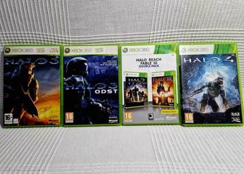 Zestaw gier XBOX 360: HALO (3, ODST, Reach, 4) & FABLE 3