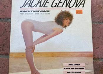 Jackie Genova – Work That Body LP UK Ex aerobik na winylu