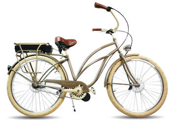 Rower ELEKTRYCZNY ebike miejski 26 / 28  damski Cruiser