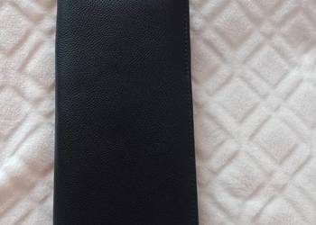 Genuine Leather/Duży, skórzany Portfel na karty z Londynu