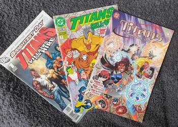 Titans - 3 oryginalne komiksy DC USA