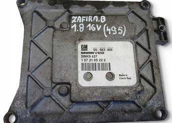 Opel Zafira B 1.6 16V STEROWNIK SILNIKA komputer 55563495 5WK9427