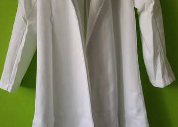 Wiosenny biały płaszczyk NOWA CENA!!! Wiosenny biały płaszczyk NOWA CENA!!!