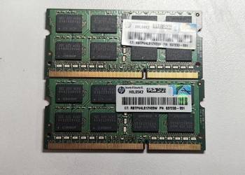 Pamięci Ram 8GB 4GBX2 DDR3 laptop Samsung HP