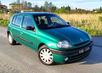 Renault Clio 2000 1.2 8v Lift 1 Wł. Mały Przebieg Ekonomiczny Salon PL