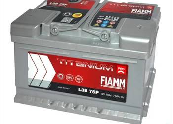 Akumulator 75Ah 730A FIAMM TITANIUM PRO Akumulator 75Ah 730A FIAMM TITANIUM PRO