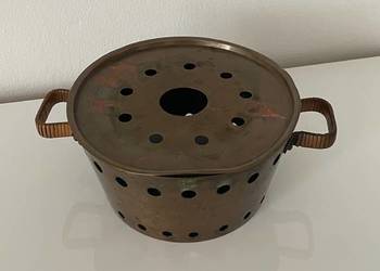 Podgrzewacz miedziany vintage Niemcy