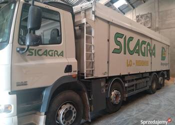 Wyrotka 6 kom z wydmuchem do sruty paszy pelettu Daf CF 410