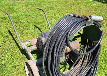 Silnik trójfazowy 7 kW 380V na wózku