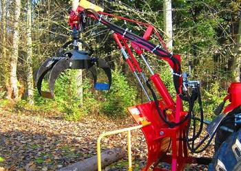 LEŚNY CHWYTAK ZRYWKOWO-ZAŁADOWCZY DO DREWNA. LEŚNY CHWYTAK ZRYWKOWO-ZAŁADOWCZY DO DREWNA.