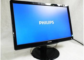 Monitor PHILIPS 18,5 cala LED + okablowanie Sprawny