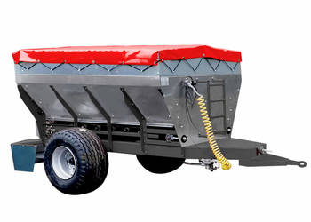 Posypywarka Soli SOLARKA PIASKARKA Rozsiewacz Nawozu 5000 kg Ocynk WOM