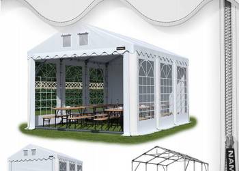 Namiot PRESTIGE 6x6-2,6m ogrodowy imprezowy garaż wzmocniony PVC 560g