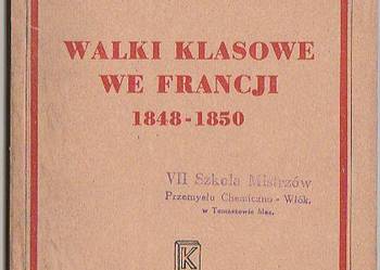 (7126) WALKI KLASOWE WE FRANCJI 1848 – 1850 (BIBLIOTEKA KLAS
