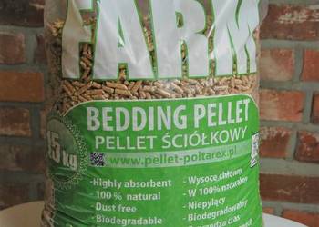 Pelet. Pellet żwirek Farm dla zwierząt. Worek 15 kg