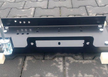 Wózek pod wyciągarkę samochodową do 12000 LBS 5,5t. 4-ślizgi