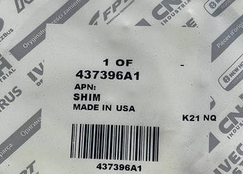 437396A1 Uszczelka 0,076mm CNH