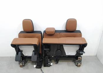 FOTELE III RZĄD ELEKTRYCZNIE SKŁADANE SKÓRA KPL Lincoln Navigator  IV