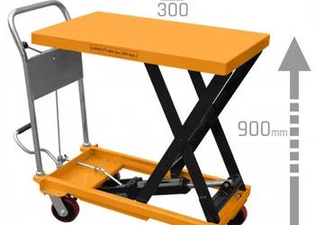 Wózek nożycowy platformowy TA30 (udźwig 300 kg, podnoszenie 900 mm)