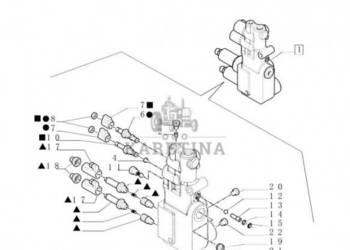 New Holland T6010 Elektromagnes 87728640