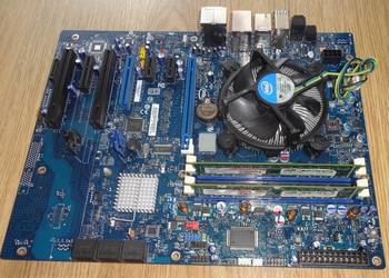 Płyta główna DP55WG + procesor i5 +4gb RAM