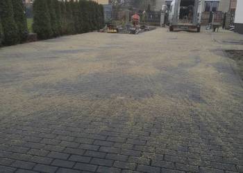 Kompleksowe układanie kostki, brukarstwo, carport,.minikoparka