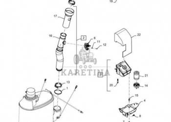 New Holland T6090 T6070 Ekran 84366840