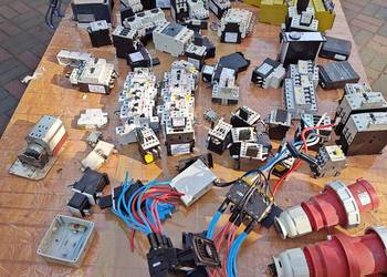 Elektronika z demontażu maszyn i z skrzyń rozdzielczych