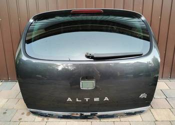 Klapa Bagażnika Szyba Seat Altea Grafitowa LS9N