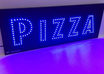 Szyld diodowy Reklama LED PIZZA 80x30cm  zewnętrzna
