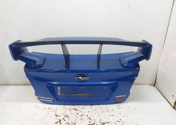Subaru WRX STI 2015r. klapa pokrywa spojler bagażnika tył tylna kpl. 