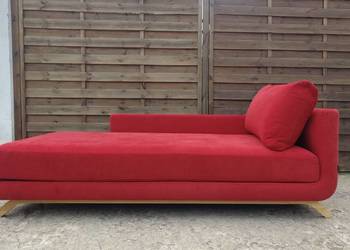 Szezlong Pesto Piu Comforty kanapa tapczan czerwony PROMOCJA