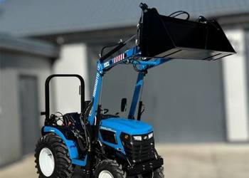 Hinomoto HM250, 25hp, 4x4, "Classic ", walek międzyosiowy, Ładowacz czołowy