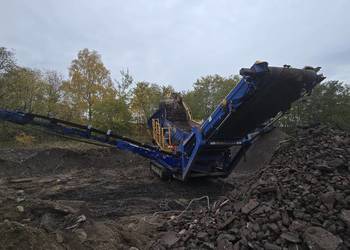 Przesiewacz sortownik Fintec 640, scalper Sandvik QE330 Przesiewacz sortownik Fintec 640, scalper Sandvik QE330