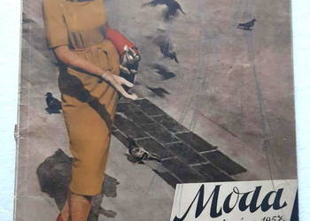 Moda Jesień 1957r. żurnal PRL-u