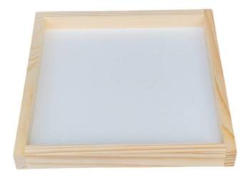 Ramka Drewniana 25x25 cm do Makramy i Rękodzieła – Idealna na Aniołki