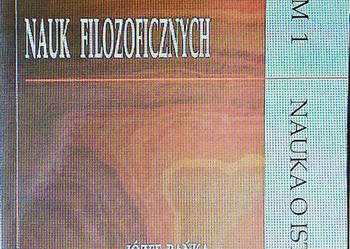 Nowa encyklopedia nauk filozoficznych. Tom 1