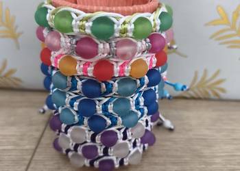 Bransoletki ręcznie robione. Różne wzory. Bransoletki ręcznie robione. Różne wzory.