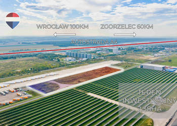 Działka inwestycyjna z PnB przy A4 (23.812 m²)