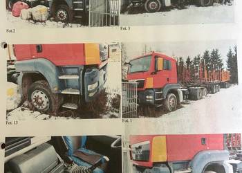 Syndyk sprzeda ciągnik samochodowy MAN model 33.440 TGS