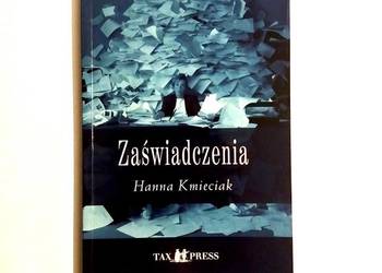 Hanna Kmieciak - Zaświadczenia
