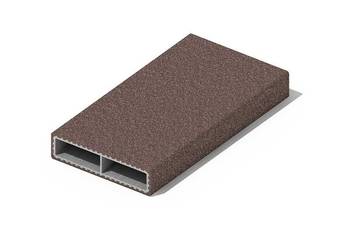 Deska ogrodzeniowa 90x24mm - wzmocniona aluminium!!