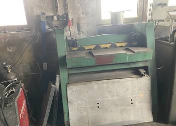 Gilotyna do blachy 0,8 mechaniczna