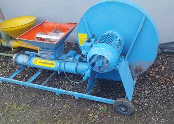 DMUCHAWA z PODAJNIKIEM do zboża niemiecka HIMEL 5,5kW